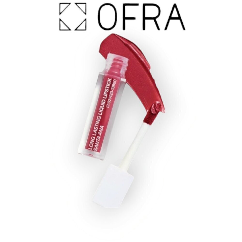 OFRA Mini Liquid Lipstick Santa Ana Berry Rose Matte 1.1g New Sealed Cosmetics